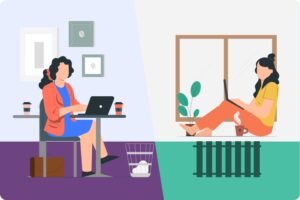 Home Office vs. Híbrido: Como Estruturar uma Política de Trabalho que Atrai Candidatos