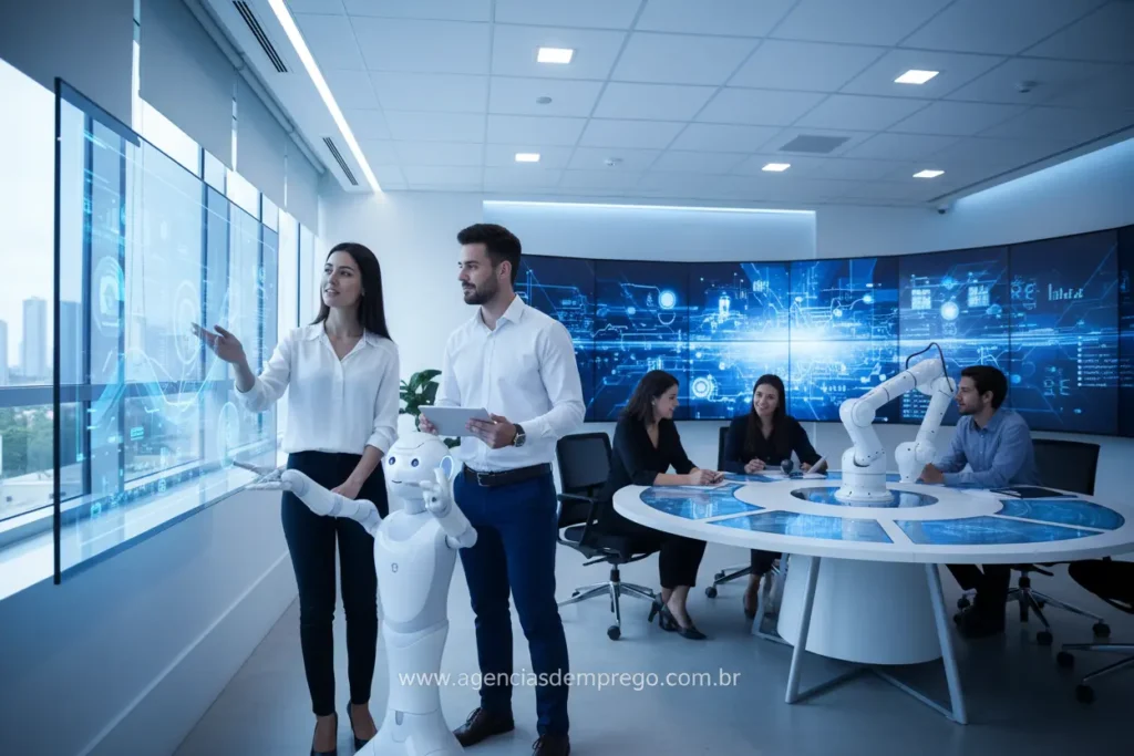 Mercado de Trabalho em 2026! O que esperar e como se preparar 1 Impacto da IA e automação no futuro do trabalho